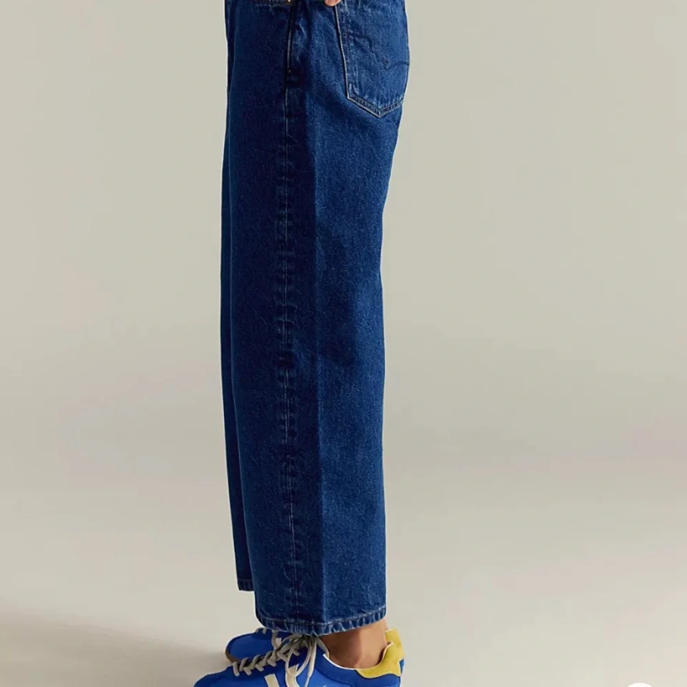Free People Blue Flare Jeans - Picture 3 of 7